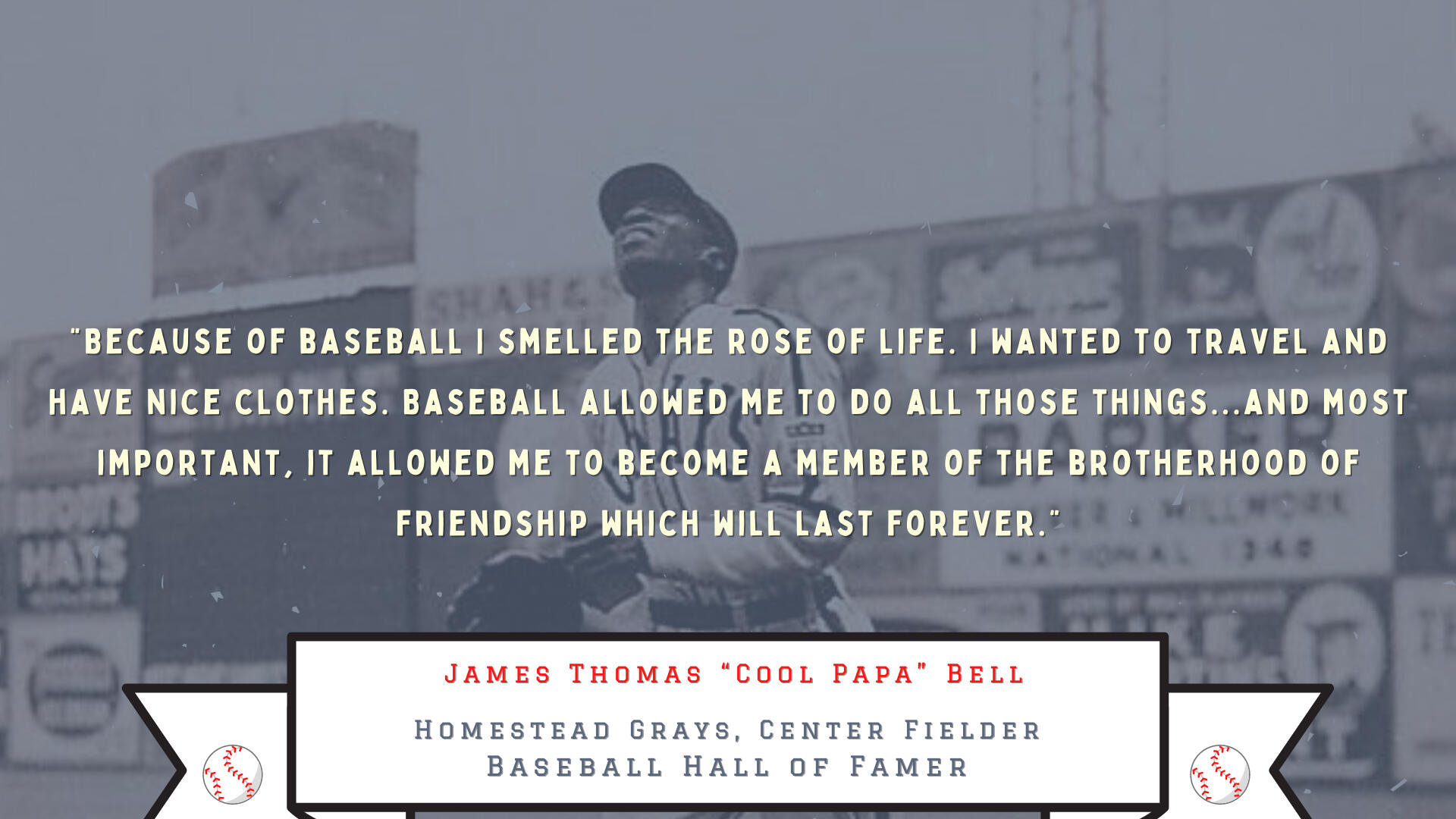 James "Cool Papa" Bell, Homestead Grays